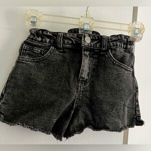 Art Class Girl black Distressed Jeans Denim Shorts Size 6